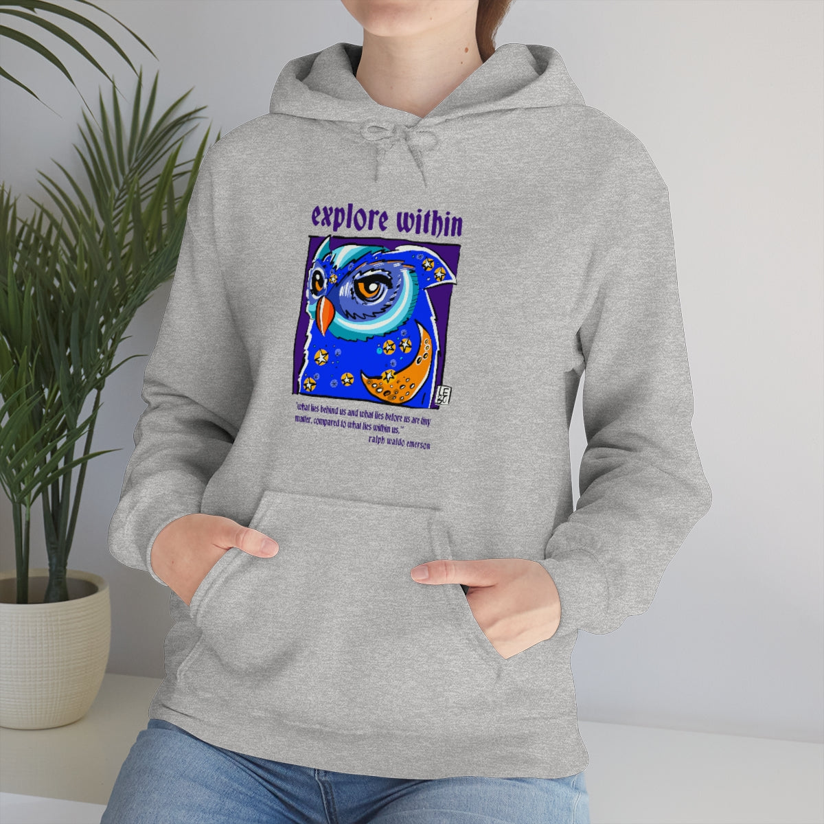 Explore Within  - Lebo Unisex Hooded Sweatshirt